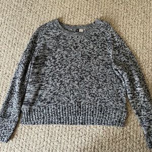 blue h&m sweater